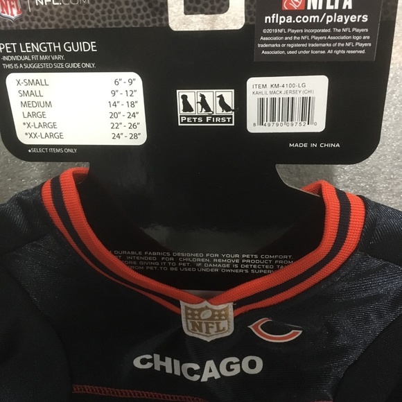 khalil mack dog jersey
